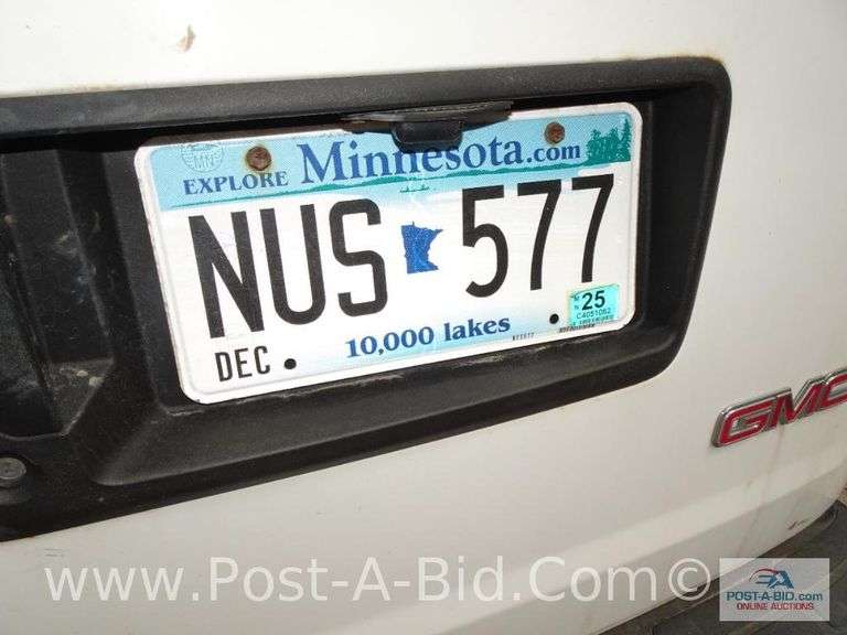 2015 GMC Savana Cargo Van With 137,371 Miles, 4.8L Motor, PW, PL,