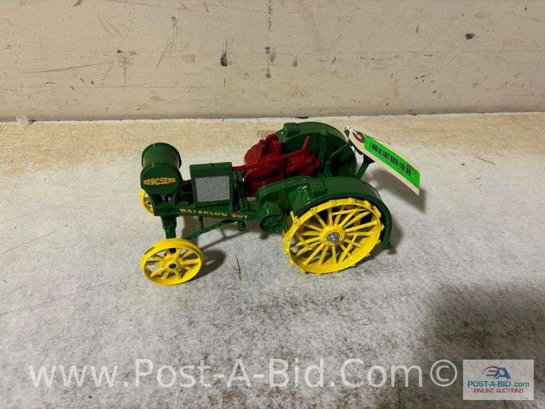 Waterloo Boy Kerosene Toy Tractor, Steel Wheel (Ertl).