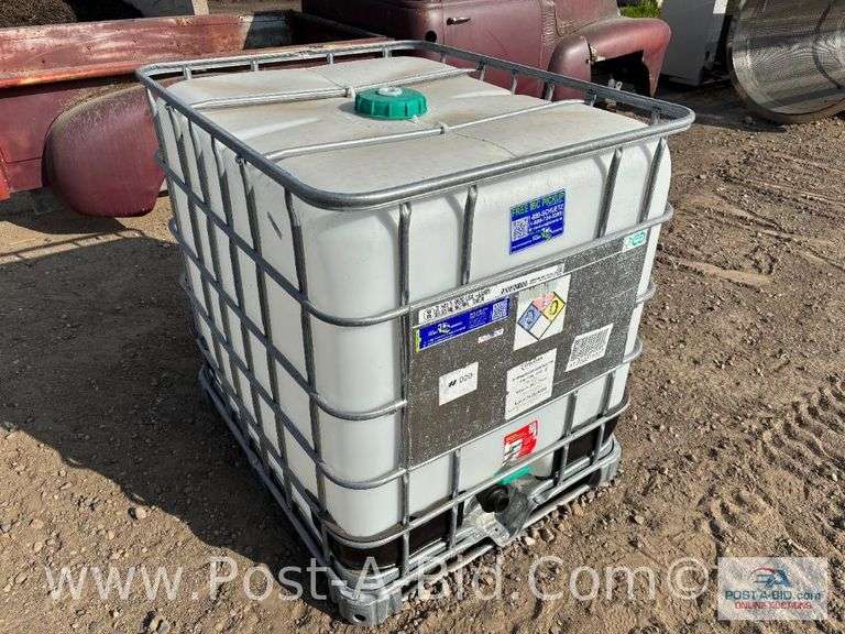 250 Gallon Poly Tank, "Food Grade, 1 Use"