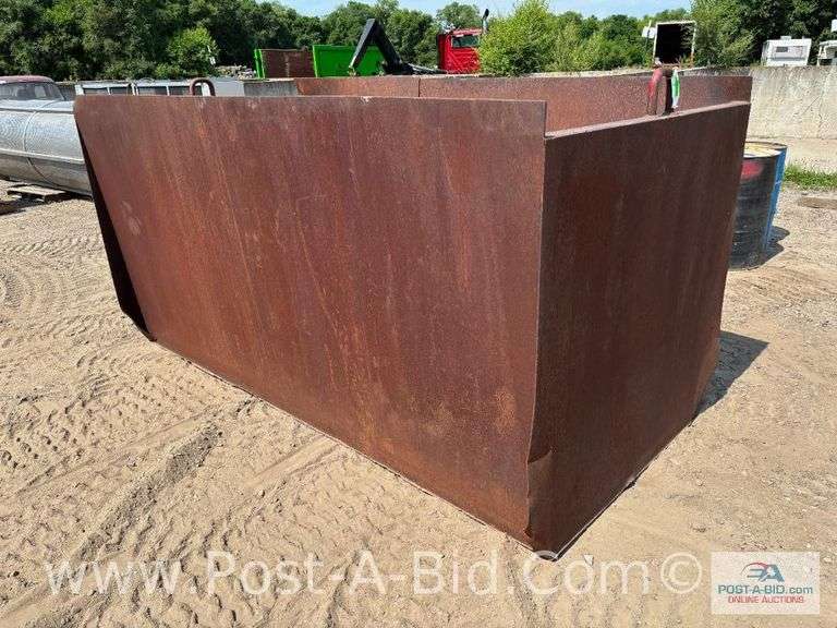 Steel Dumpster.