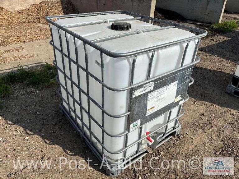 250 Gallon Poly Tank, "Food Grade, 1 Use".