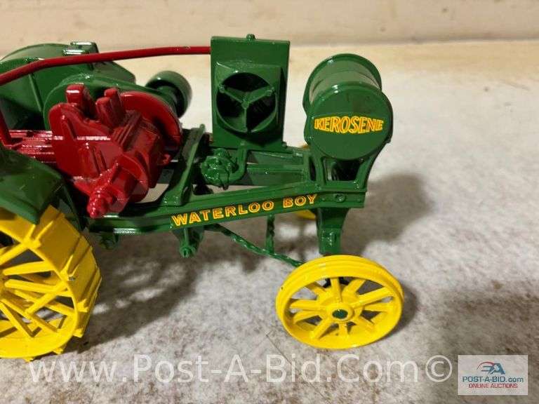 Waterloo Boy Kerosene Toy Tractor, Steel Wheel (Ertl).