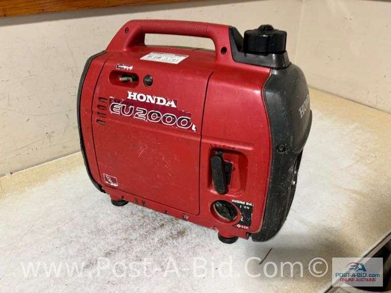 Honda EU2000I Generator.