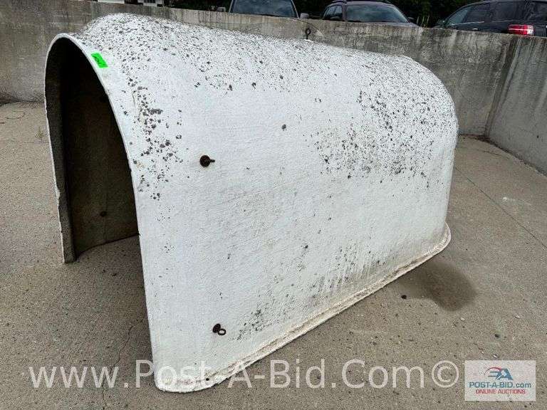 Calf Hutch Approx. 4' T x 90" L x 4' Wide.