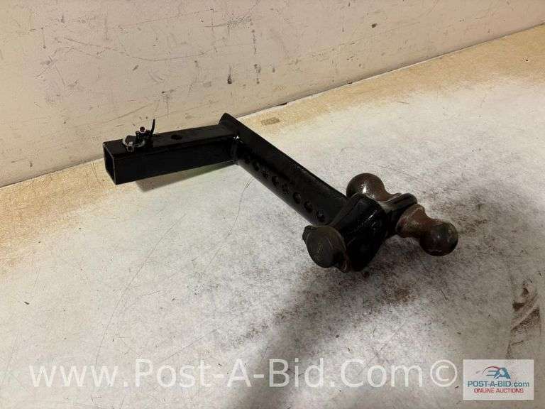 Trimax Razor 13"; Drop Hitch With 2" And 2 5/16" Balls.