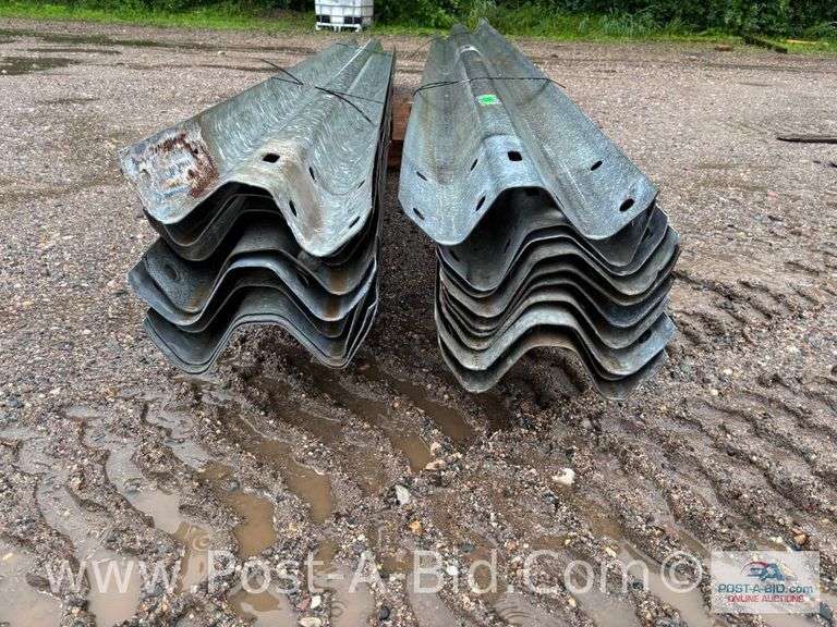 Approx. 20 Guardrail Sections, Approx. 13 1/2' Long Each.