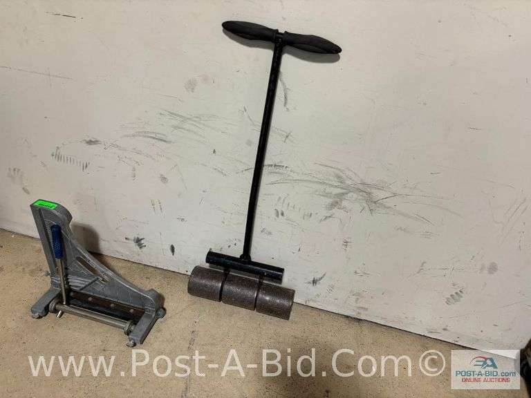 50lb Carpet And Linoleum Roller And Vinyl Plant/Tile Laminage Flo