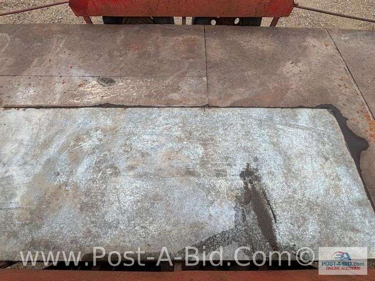 2006 Shop Built 16' Tandem Axle Trailer, 75" Between Fenders, Bro