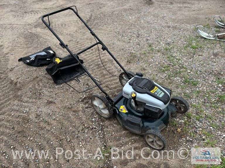 Yardman 173 cc Push Lawn Mower, With Kohler Motor And 2 Baggers,
