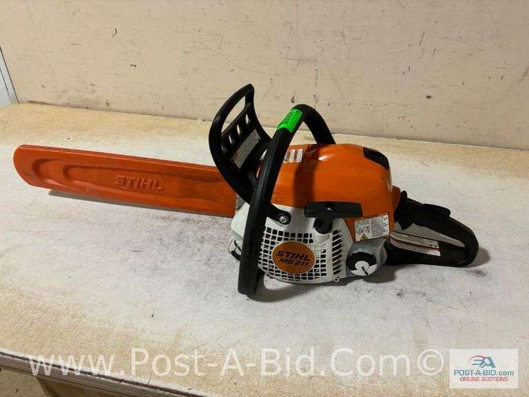 STIHL MS 211 Chainsaw 18" Bar, Owner Stated, "Runs Great. "