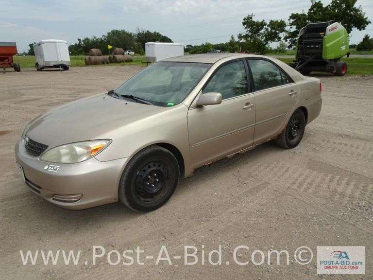 2002 Toyota Camry.....BIDDING DISABLED DUE TO TITLING PAPERWORK.