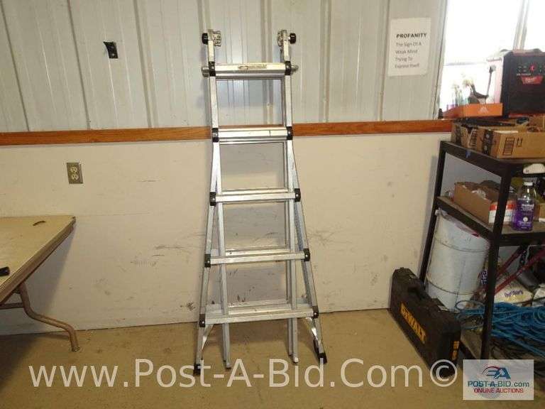 Gorilla Aluminum Ladder 4 In 1.