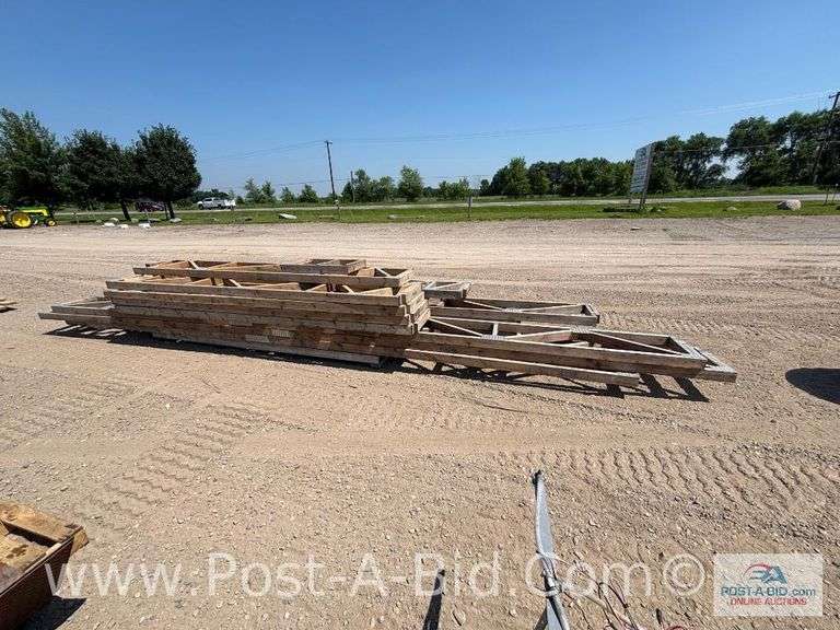 15-Floor Trusses: 12'-25' Long.