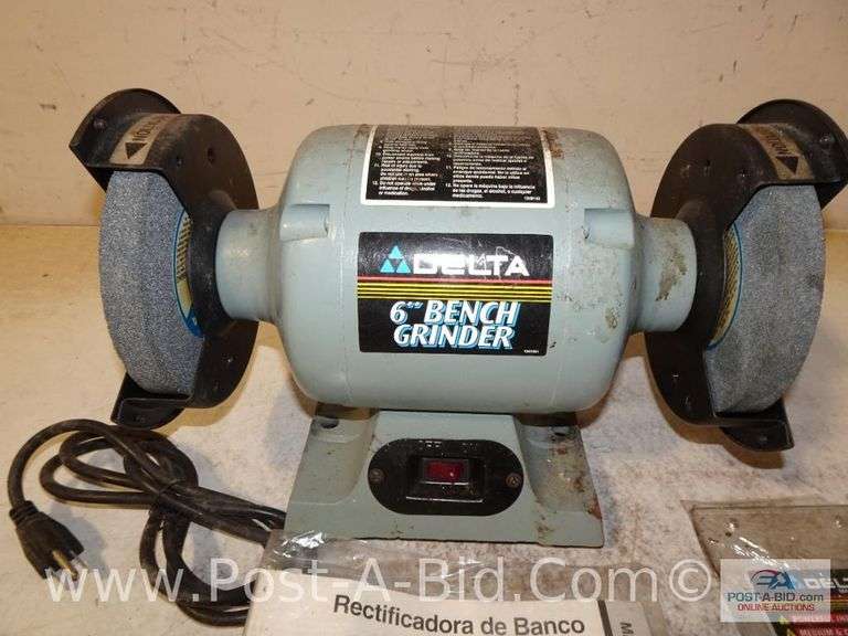 Delta 6" Grinder Model 23-680 Owner Stated "Never Used".
