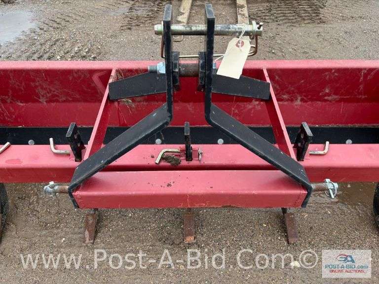 SD 6' Box Blade With 3 Point Hook Up.