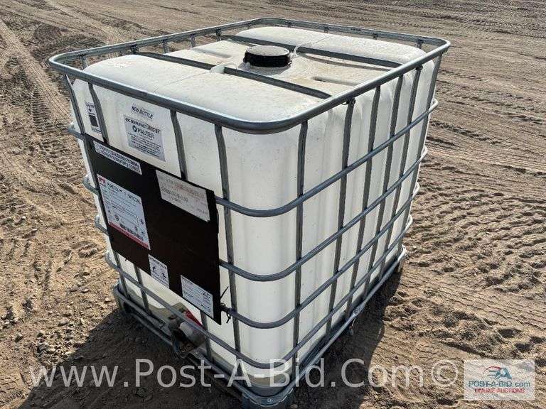 250 Gallon Poly Tank, "Food Grade, 1 Use"