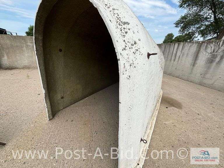 Calf Hutch Approx. 4' T x 90" L x 4' Wide.