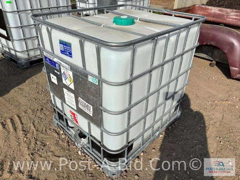 250 Gallon Poly Tank, "Food Grade, 1 Use"
