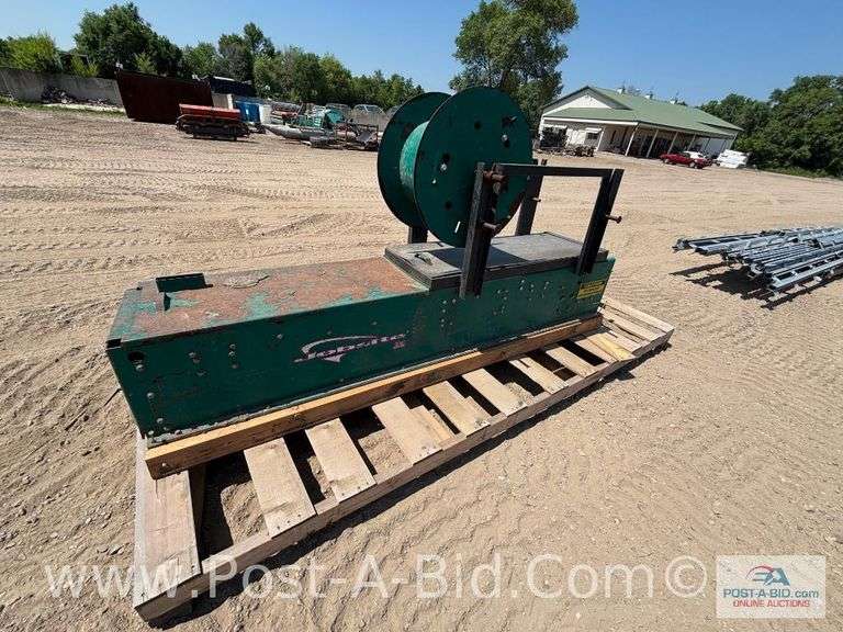 5" Jobsite JS5 K-Style Seamless Gutter Machine, Owner Stated, "Pr