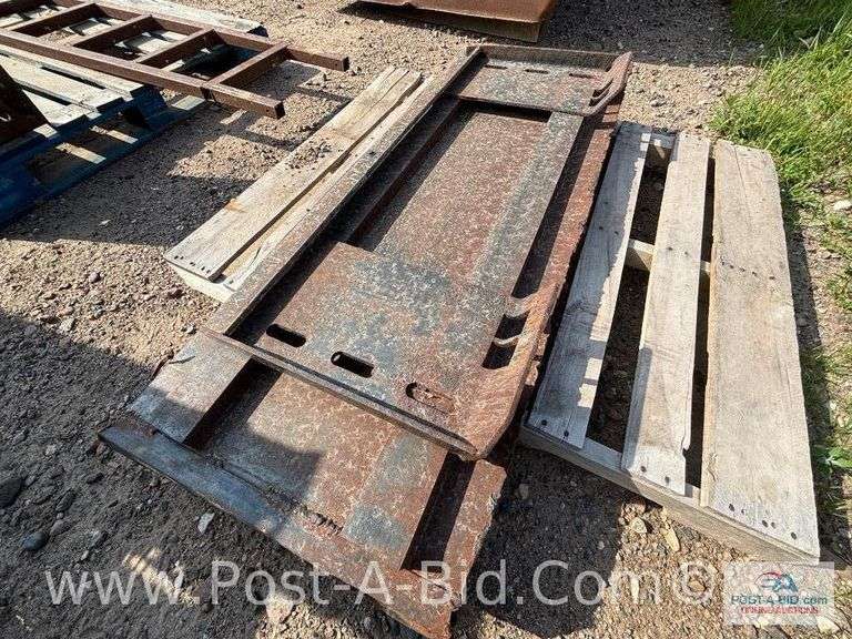 Skidsteer Quick Tach Blank.