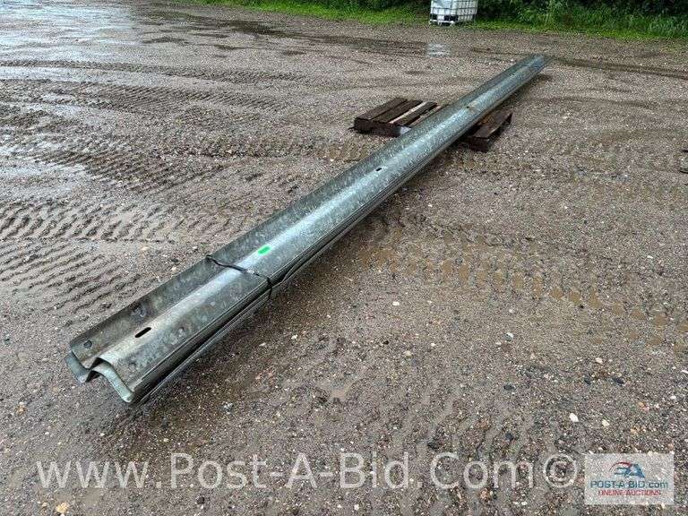 Approx. 4 Guardrail Sections, Approx. 26' Long Each.