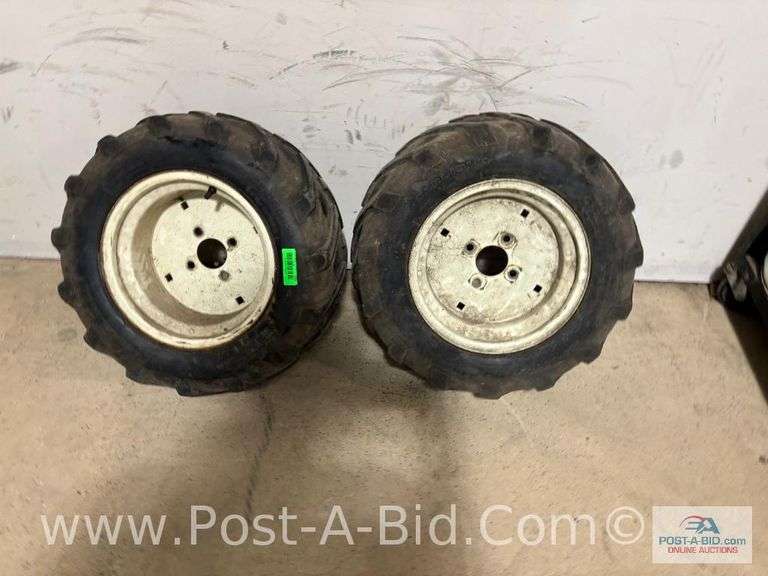 2x Lawn Tractor Tires, Owner Stated "Cub Cadet Carlisle 23x8.50 -