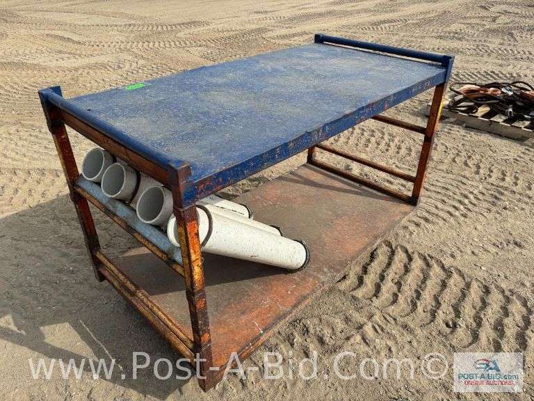 Heavy Duty Shop Cart-29" x 56" x 3' Tall.