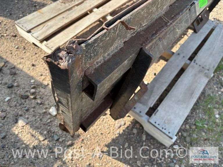 Skidsteer Quick Tach Blank.