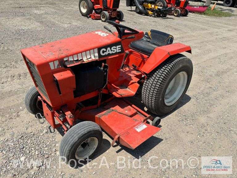 1981 Case 446 Hydrostatic Lawn Mower With Onan 16HP Motor, Owner