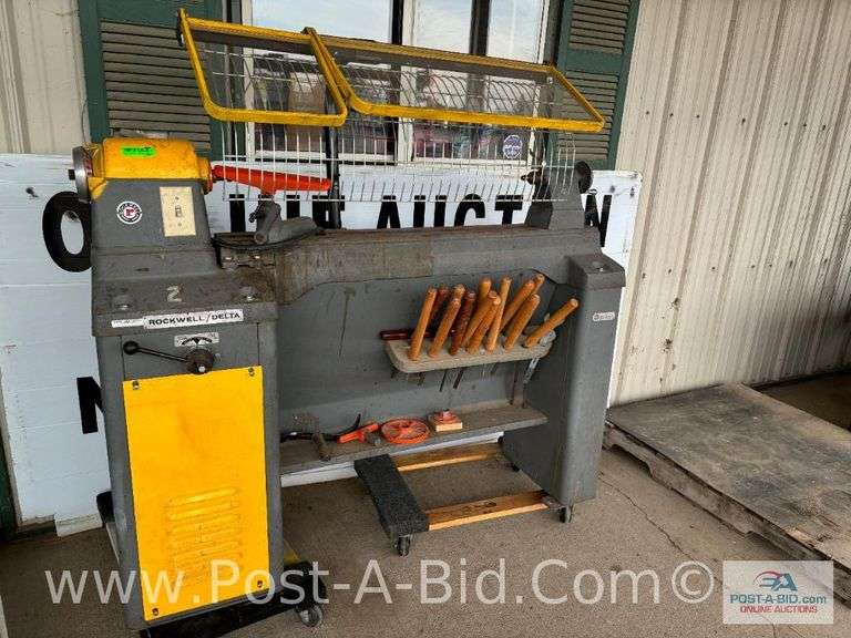 Delta/Rockwell Lathe, 110 V Motor, Variable Speed 340-1800 RPM Sp
