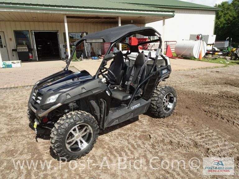 2012 CF Moto Z6 With 1,075 Miles, Parking Brake Doesn't Work, Com