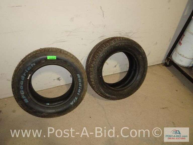 2x BF Goodrich Radial T/A P225/60R15 Tires.