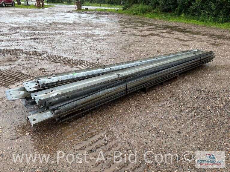 Approx. 20 Guardrail Sections, Approx. 13 1/2' Long Each.