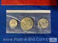 25-Eisenhower Dollars (Mixed Dates) 1-1776-1976 US Bicentennial S
