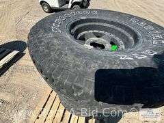 4-Firestone Radial 31 x 10.5 R15 LT Tires On 15" GM 6 Bolt Rims,