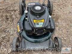 Yardman 159 cc Push Lawn Mower, Owner Stated, "Runs", But No Gas