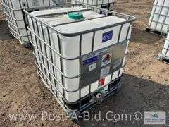 250 Gallon Poly Tank, "Food Grade, 1 Use"