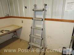 Gorilla Aluminum Ladder 4 In 1.