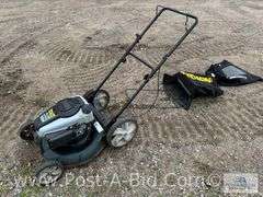 Yardman 173 cc Push Lawn Mower, With Kohler Motor And 2 Baggers,