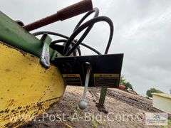 John Deere 3 Point Mount Hydraulic Post Pounder.