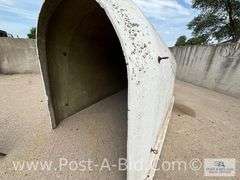 Calf Hutch Approx. 4' T x 90" L x 4' Wide.