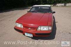 1988 Mustang LX Convertible With 23, 691 Miles On 5 Digit Odometer