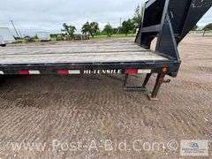 2016 Big Tex 25' Tandem Dual Wheeled Gooseneck Trailer, 20' Flat