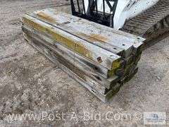 Bundle Of Wood 8' Cross Arms, Approx. 25 Each.