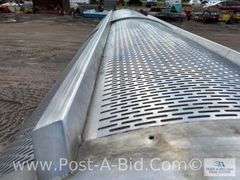 Large Stainless Steel Screen, 4' Diameter x 12' Long.