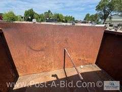 Steel Dumpster.