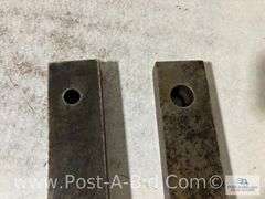 1 Set Of 2 84 Rise Hard Jaws, Owner Stated "Very Good Shape".