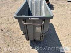 Rubbermaid 1006 HD Pump Cart 1/2 Cu. Yard Cap.