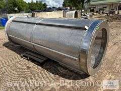 Large Stainless Steel Screen, 4' Diameter x 12' Long.