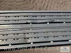 Aluminum Scaffold Plank, 24"L x 24"W x 6"H, Load Rating 700lbs.